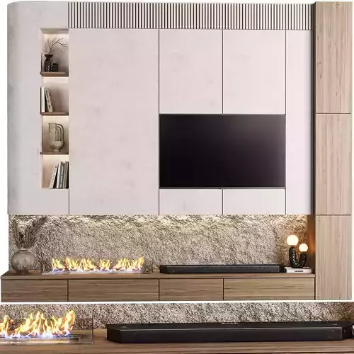 TV Wall 02-Samsung TV