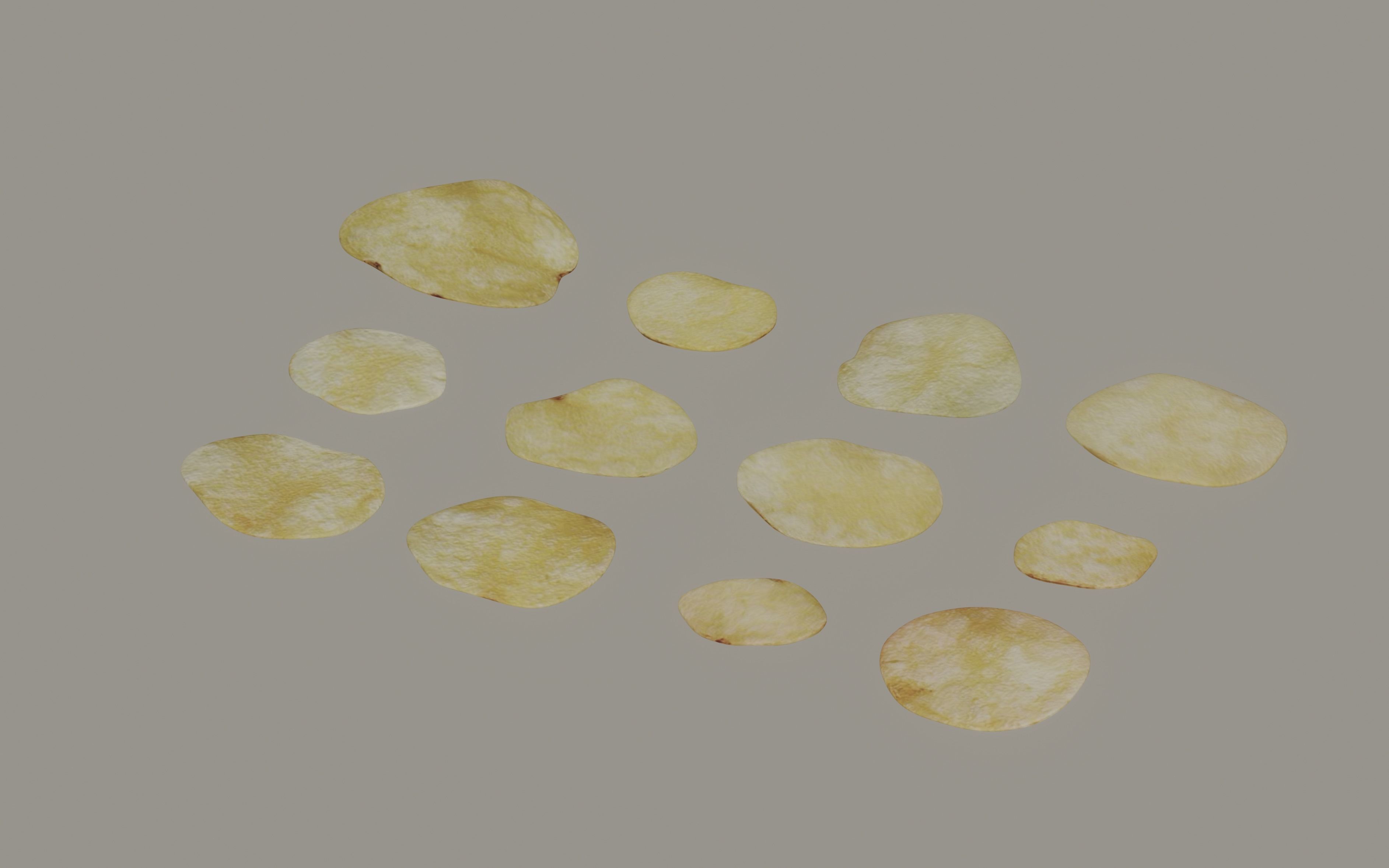 Chips 3D model_1