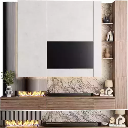 TV Wall 04-Samsung TV