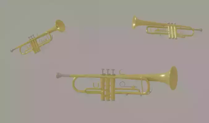 Trumpet 3D model