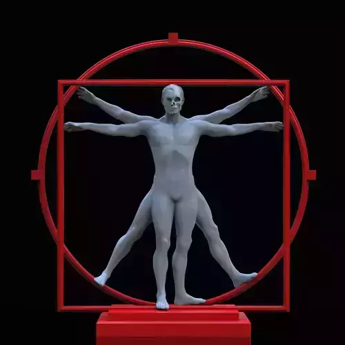 The Vitruvian Man - omsx