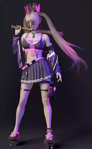 Character Model 04 3D model