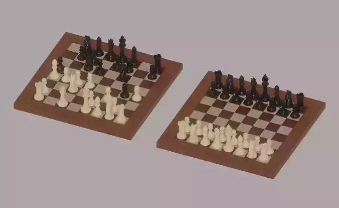 Chess 3D model