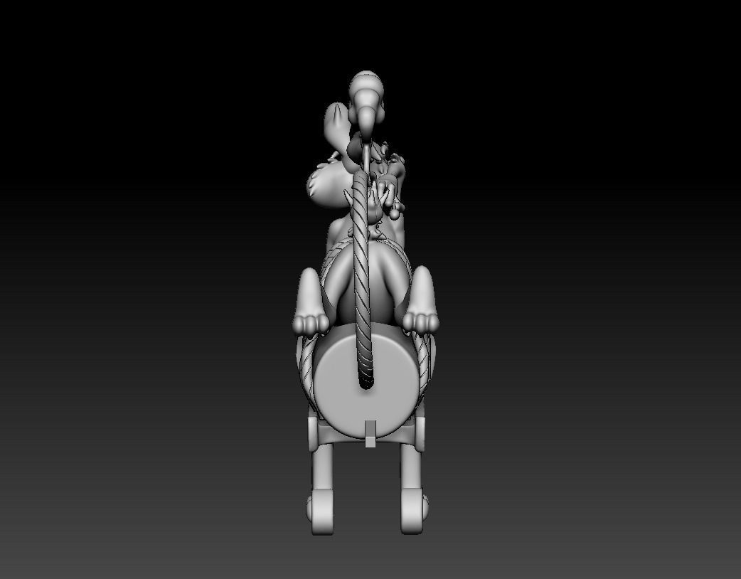 WILE E COYOTE ACME ROCKET 3D print model_22