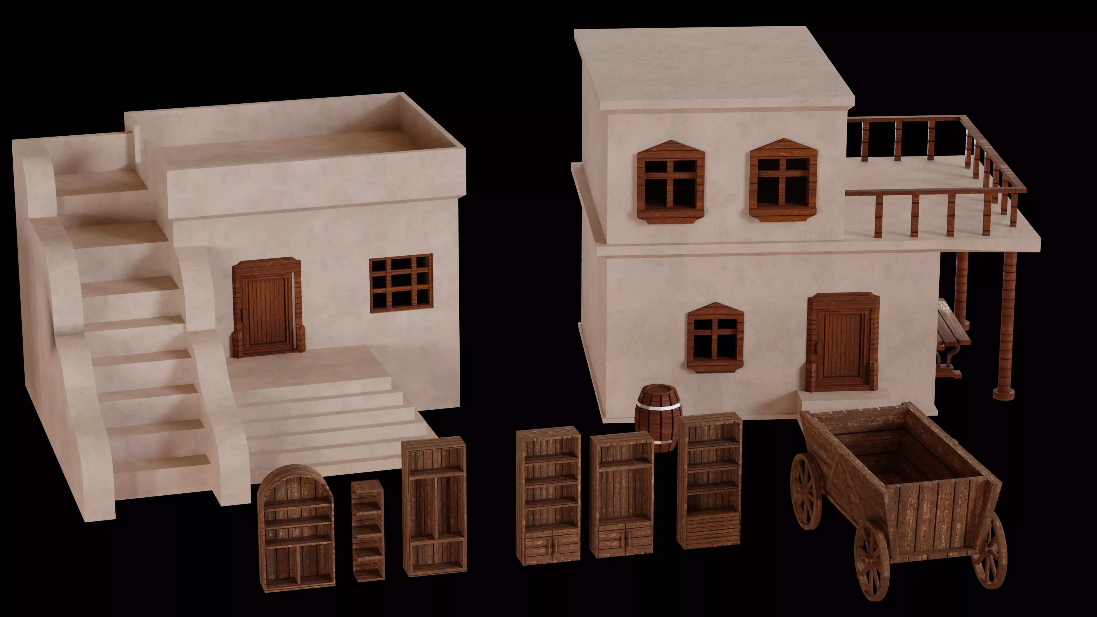 Desert Pack - Game Ready Asset Low-poly 3D model_0