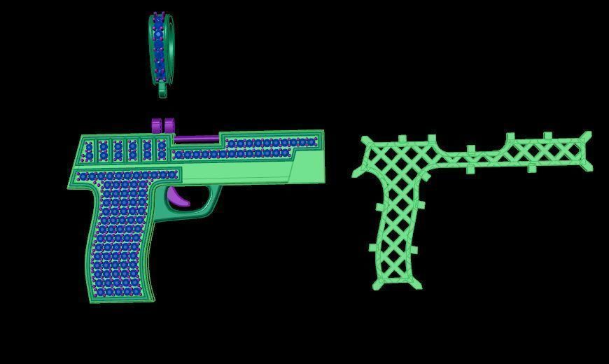 Pendants 3D print model_5