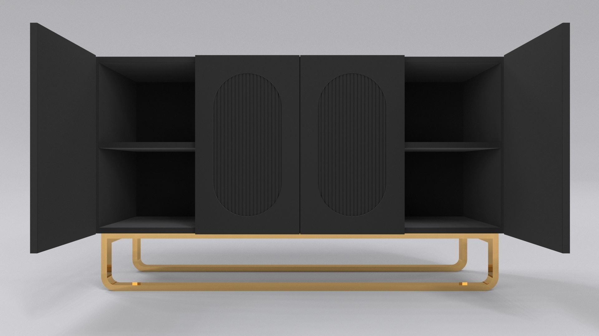 Unique sideboard 3D model_7