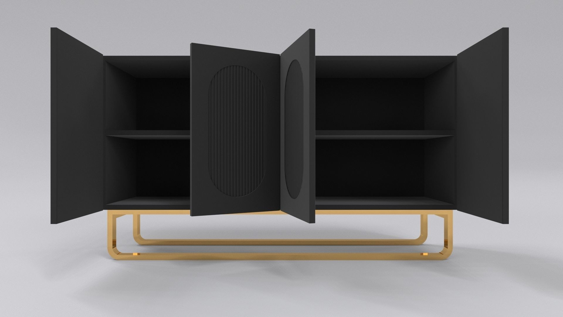 Unique sideboard 3D model_5
