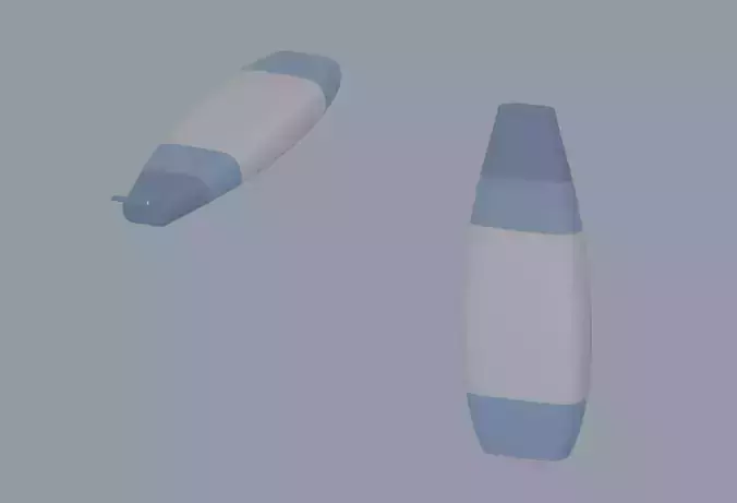 Shampoo Bottle 3D model
