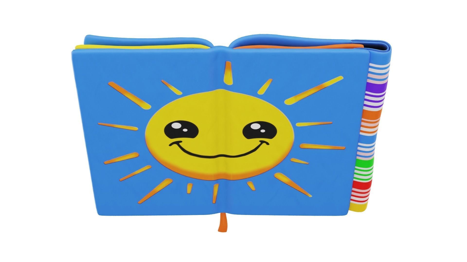 Other toys - Soft Book 3D model_4