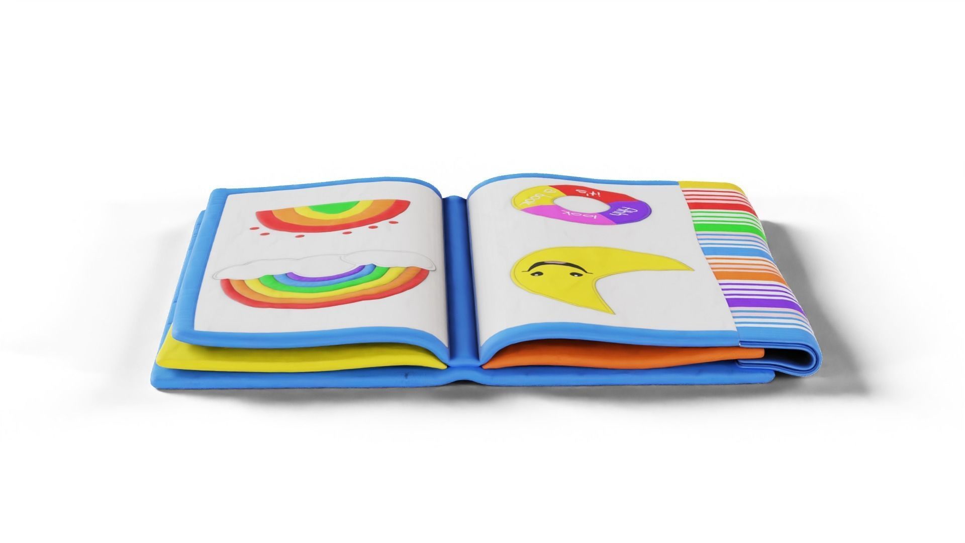 Other toys - Soft Book 3D model_3