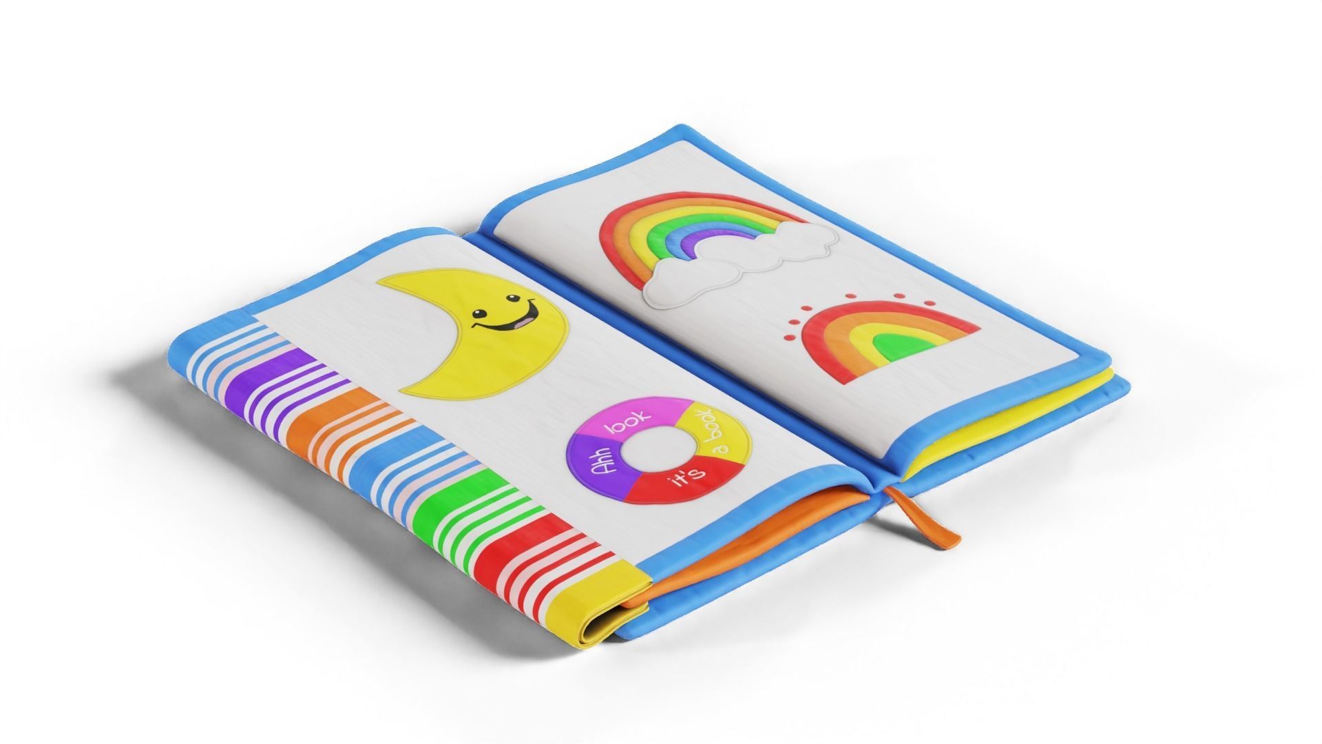 Other toys - Soft Book 3D model_2