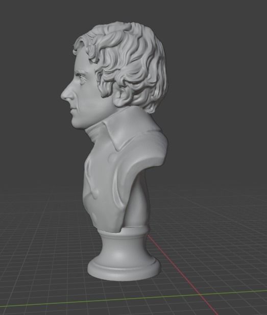 Humphry Davy 3D print model_21