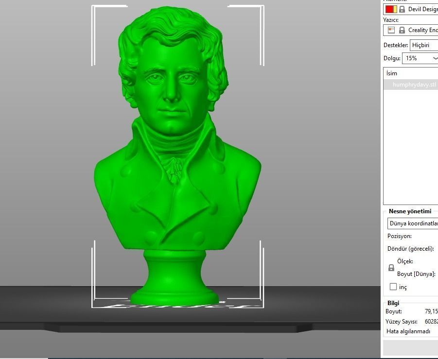 Humphry Davy 3D print model_2