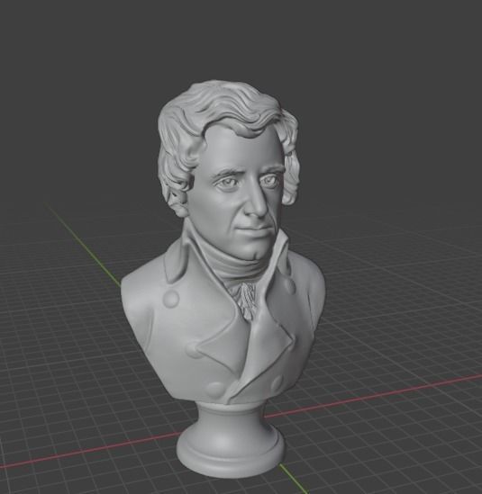 Humphry Davy 3D print model_11
