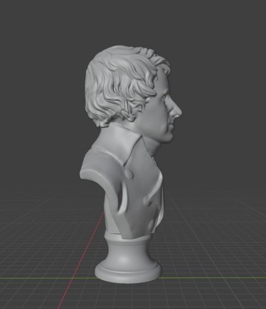 Humphry Davy 3D print model_17