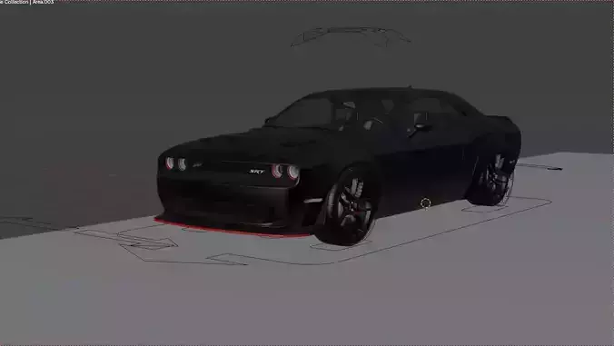 DODGE HELLCAT RIGGED
