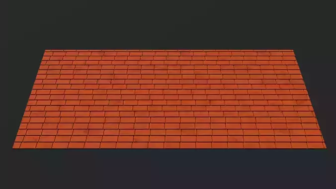 Roof tiles 2403 3D model