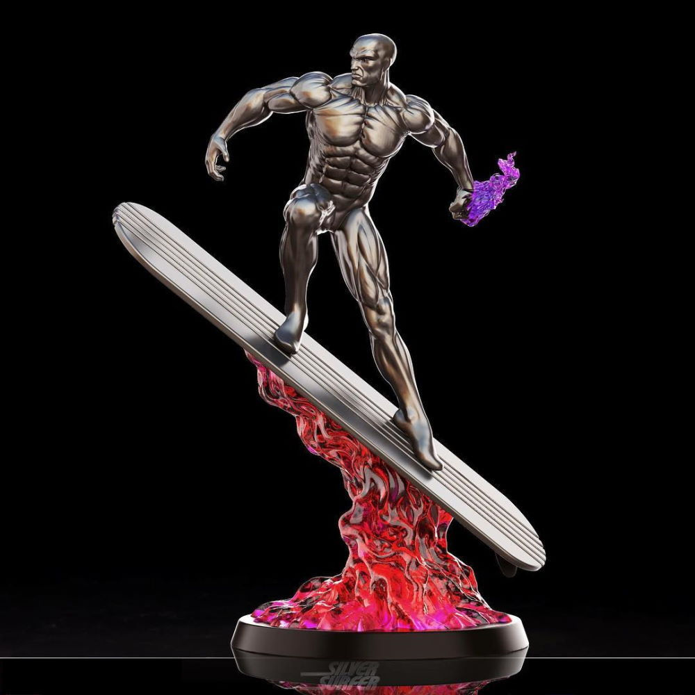 Silver Surfer 3D Model Ready to Print 3D print model_1