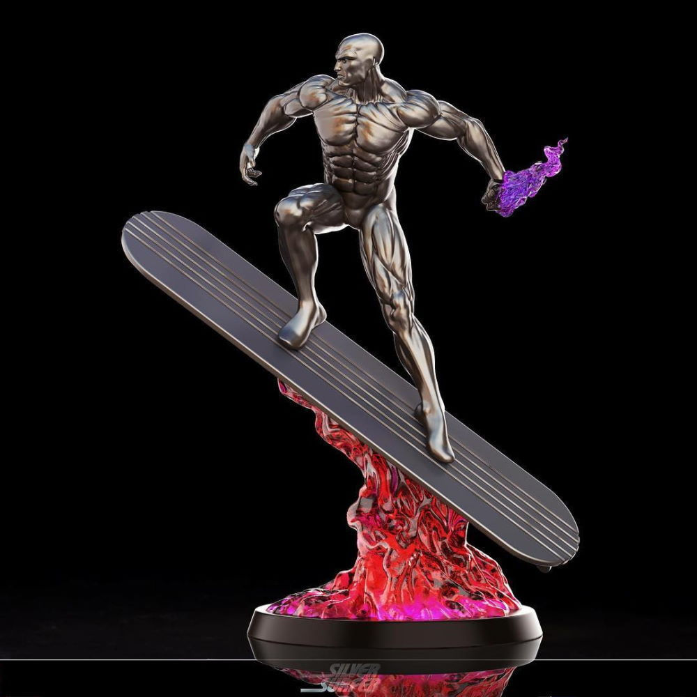 Silver Surfer 3D Model Ready to Print 3D print model_2