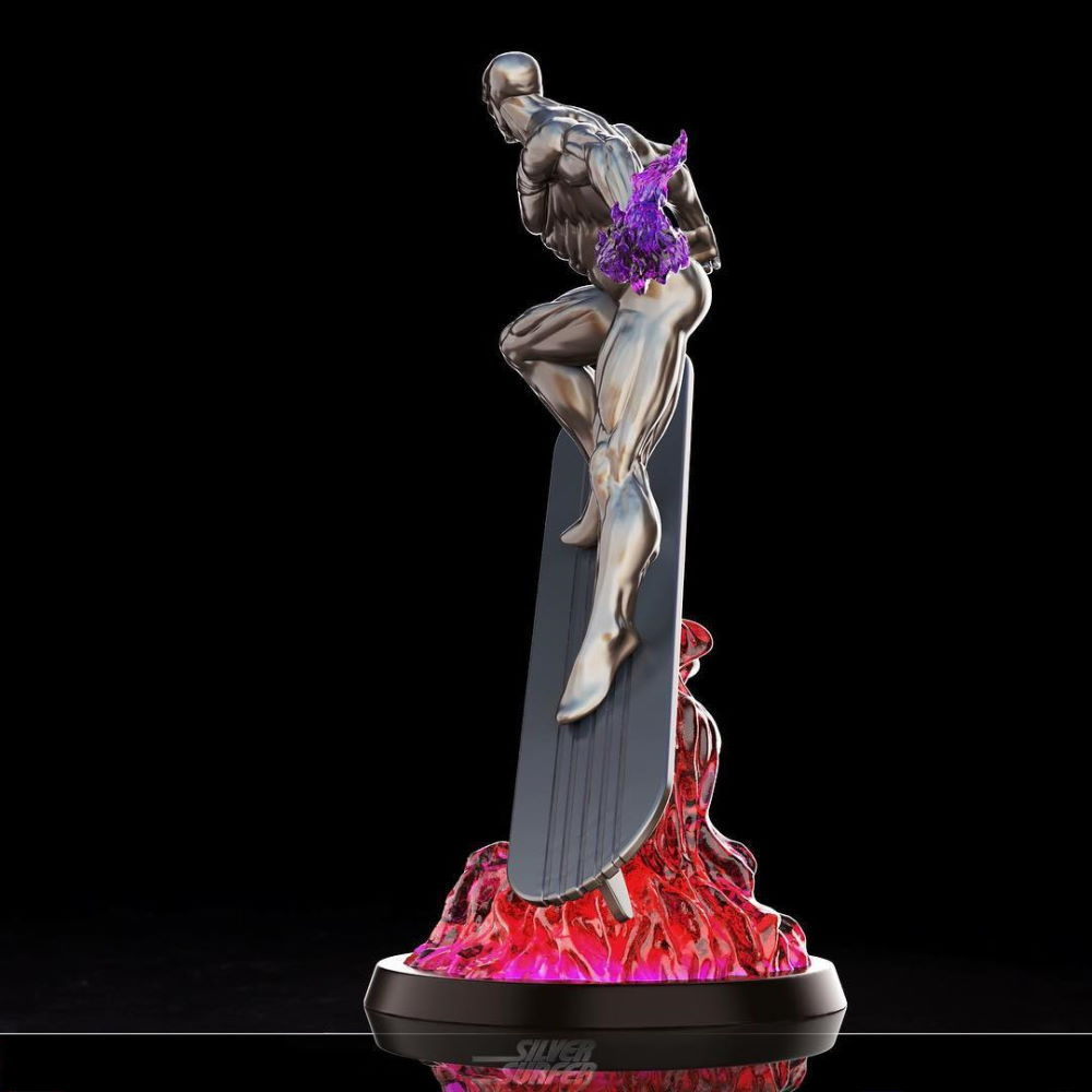 Silver Surfer 3D Model Ready to Print 3D print model_4