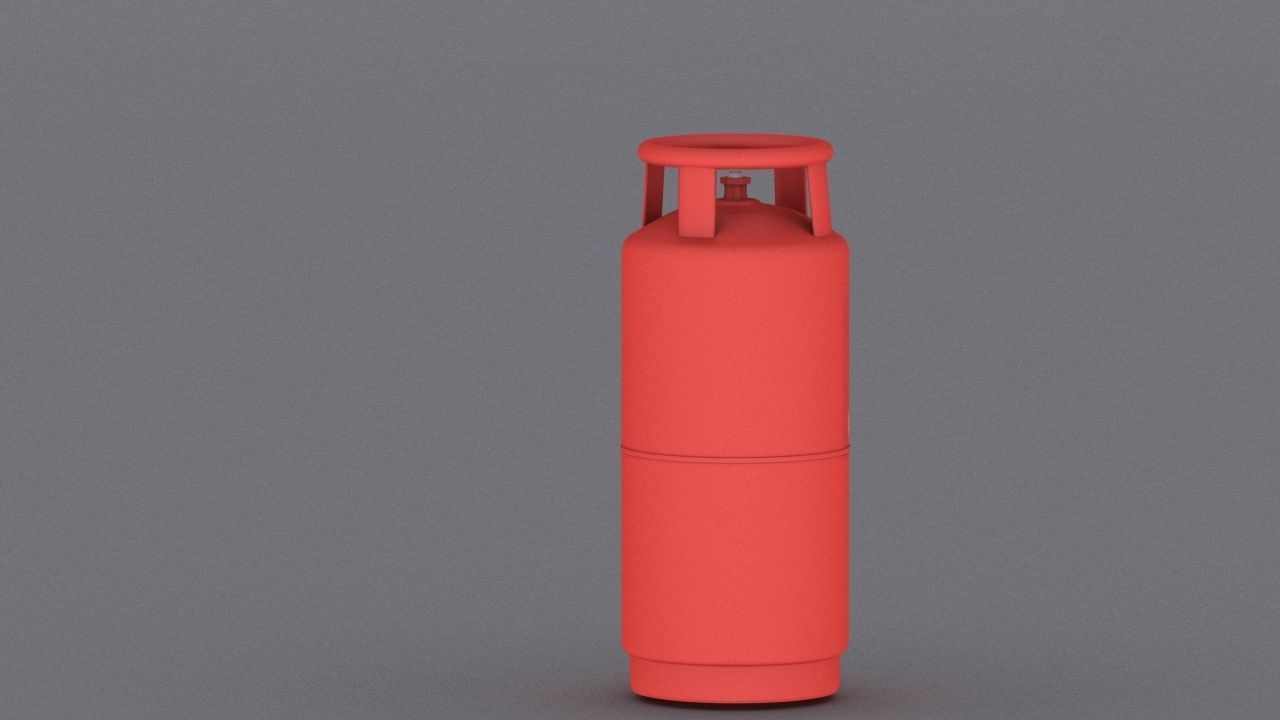 village small house Low-poly 3D model_14