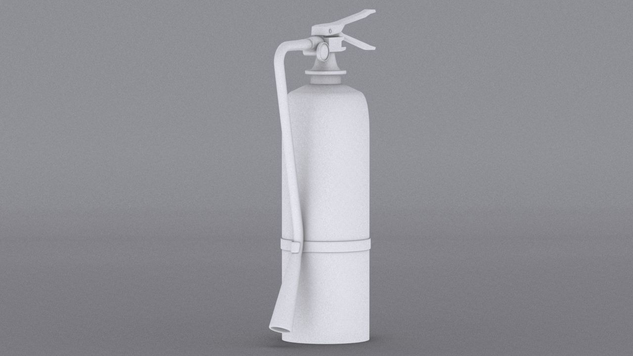 village small house Low-poly 3D model_25