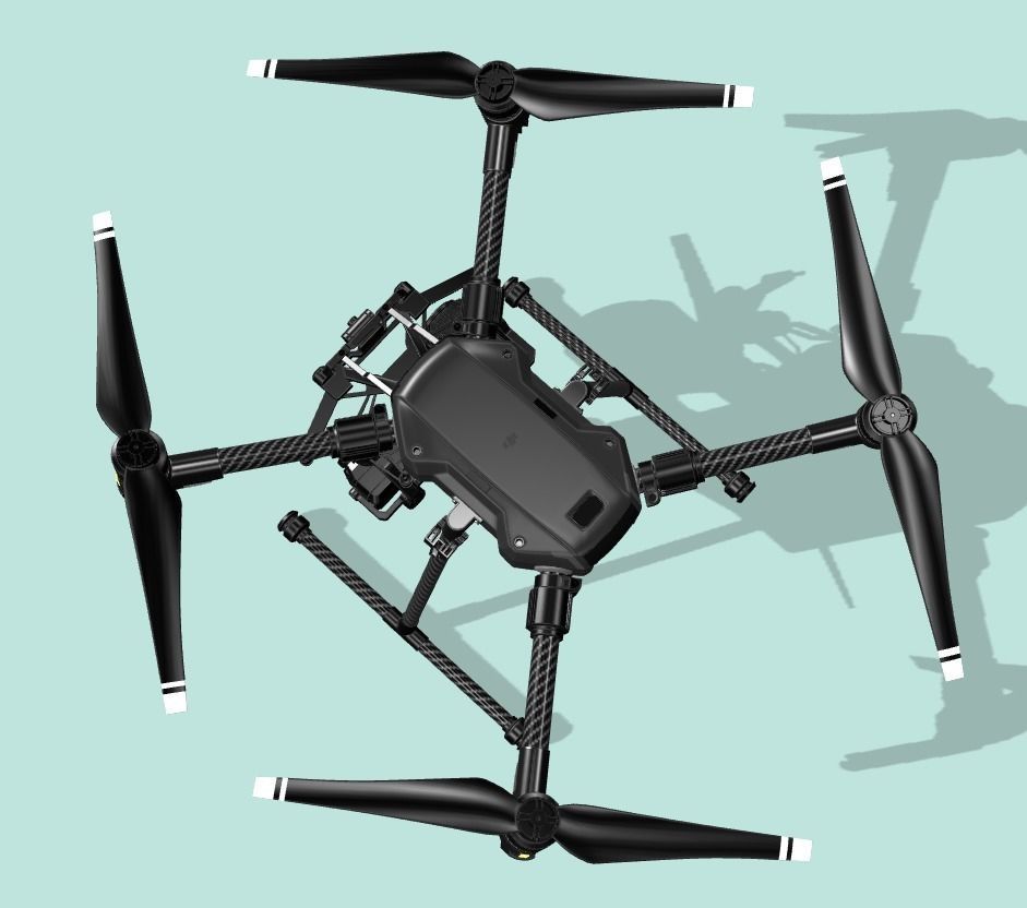 DJI Phantom 2 3D model_3