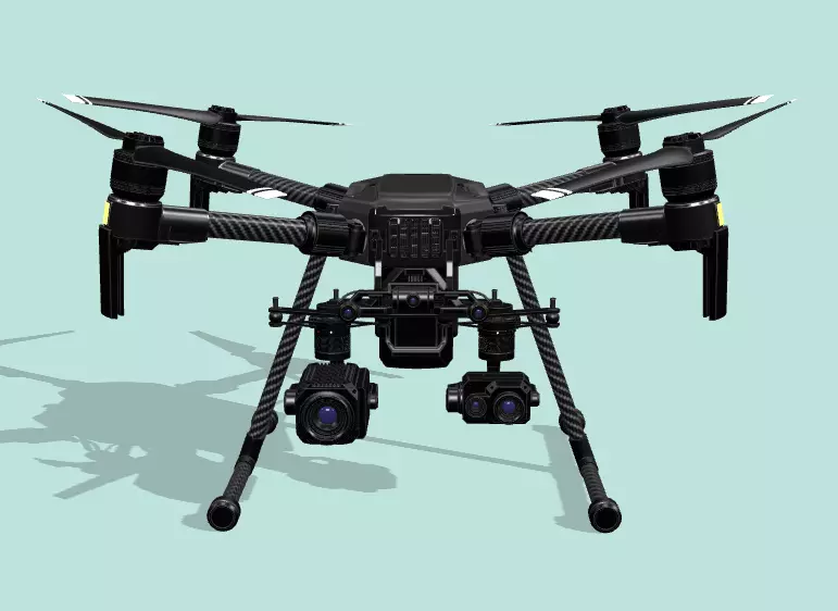 DJI Phantom 2 3D model_0