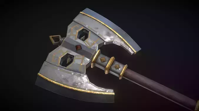 Fantasy Great Axe 02