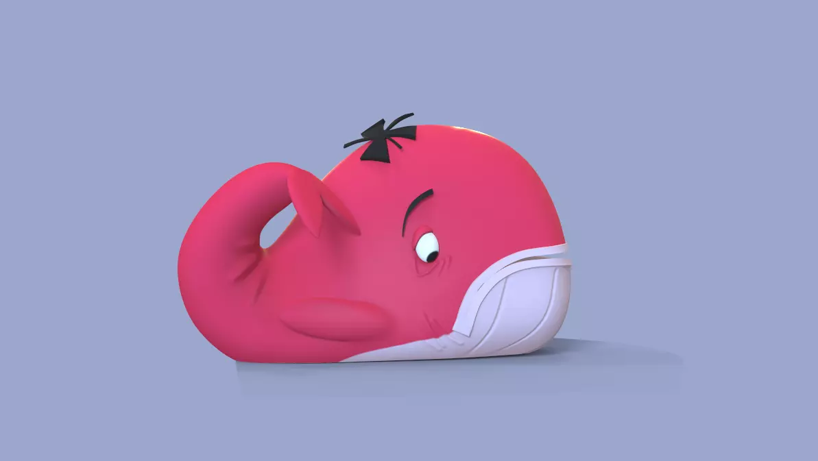 KUZCO TURNS INTO A WHALE 3D print model