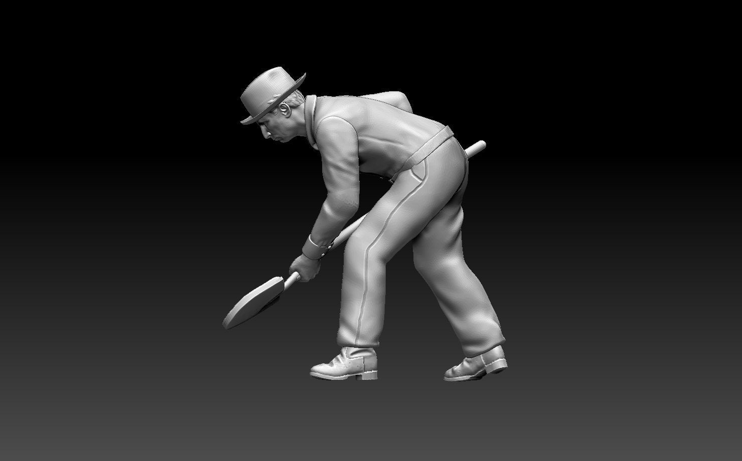 gardener man 3D print model_12