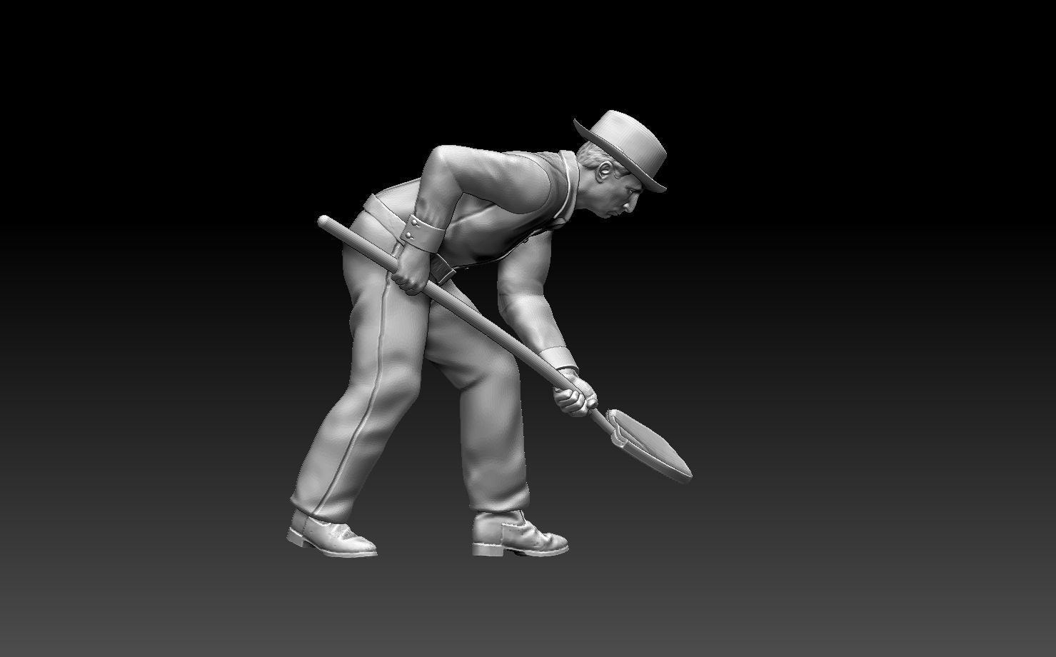 gardener man 3D print model_18