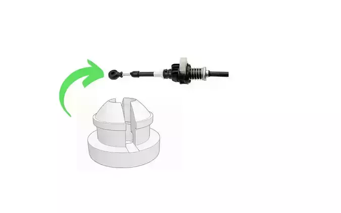 Bucha da seletora GM Astra automatico 3D print model