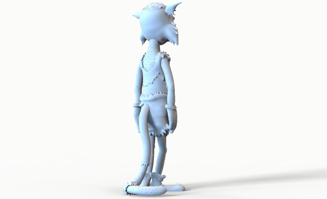 TOM AND JERRY - BALD TOM 3D print model_14