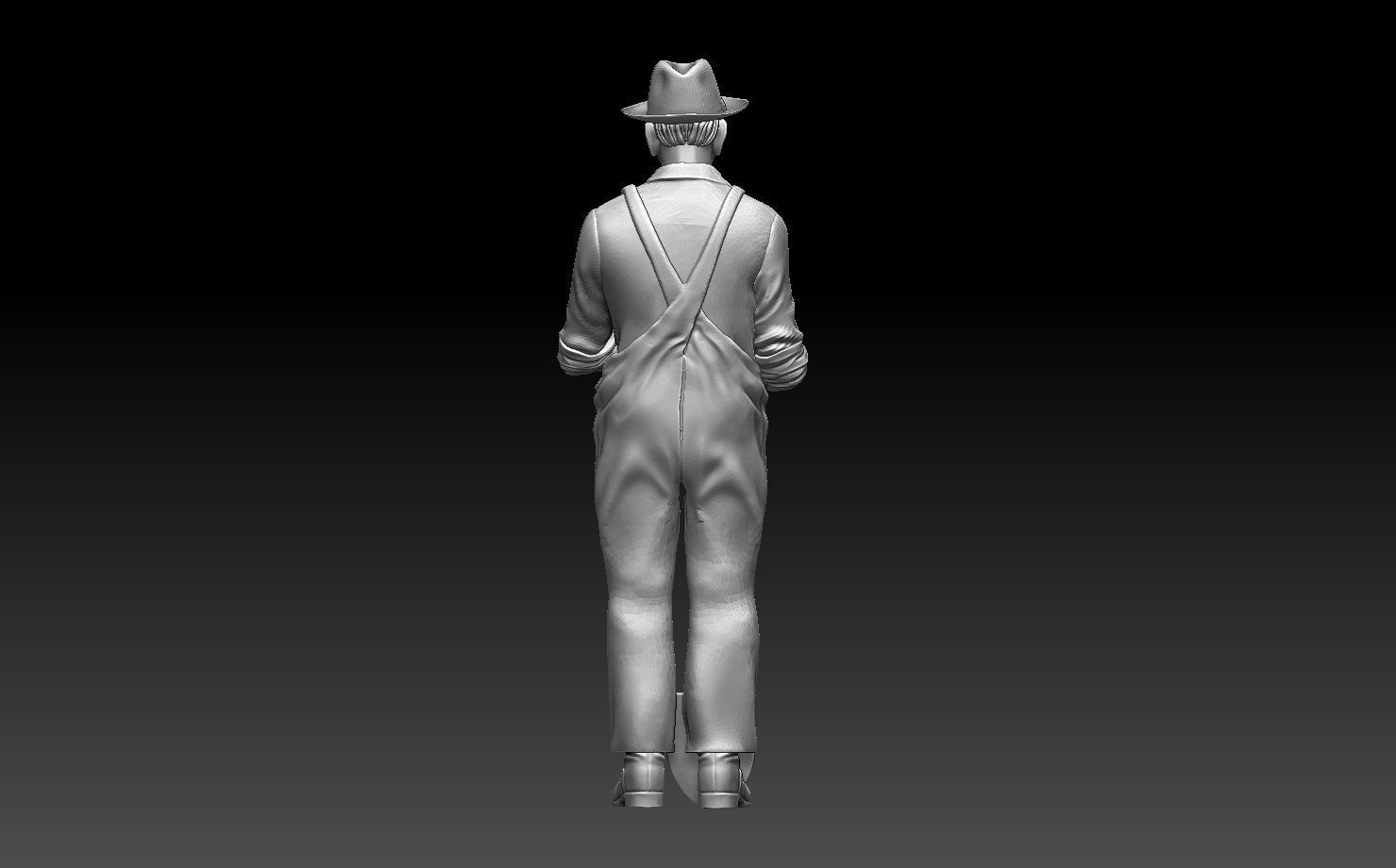 gardener man 3D print model_22