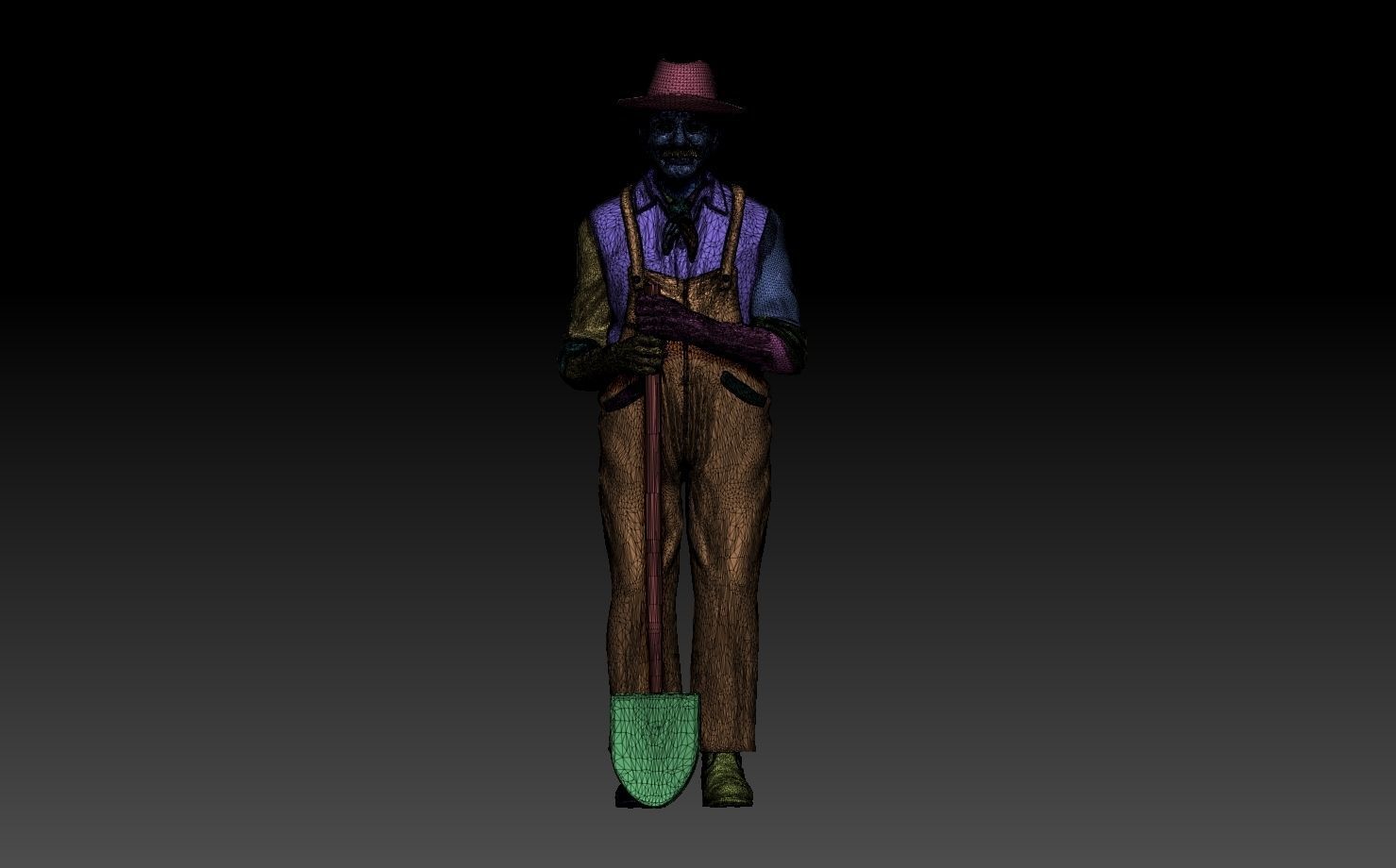 gardener man 3D print model_6