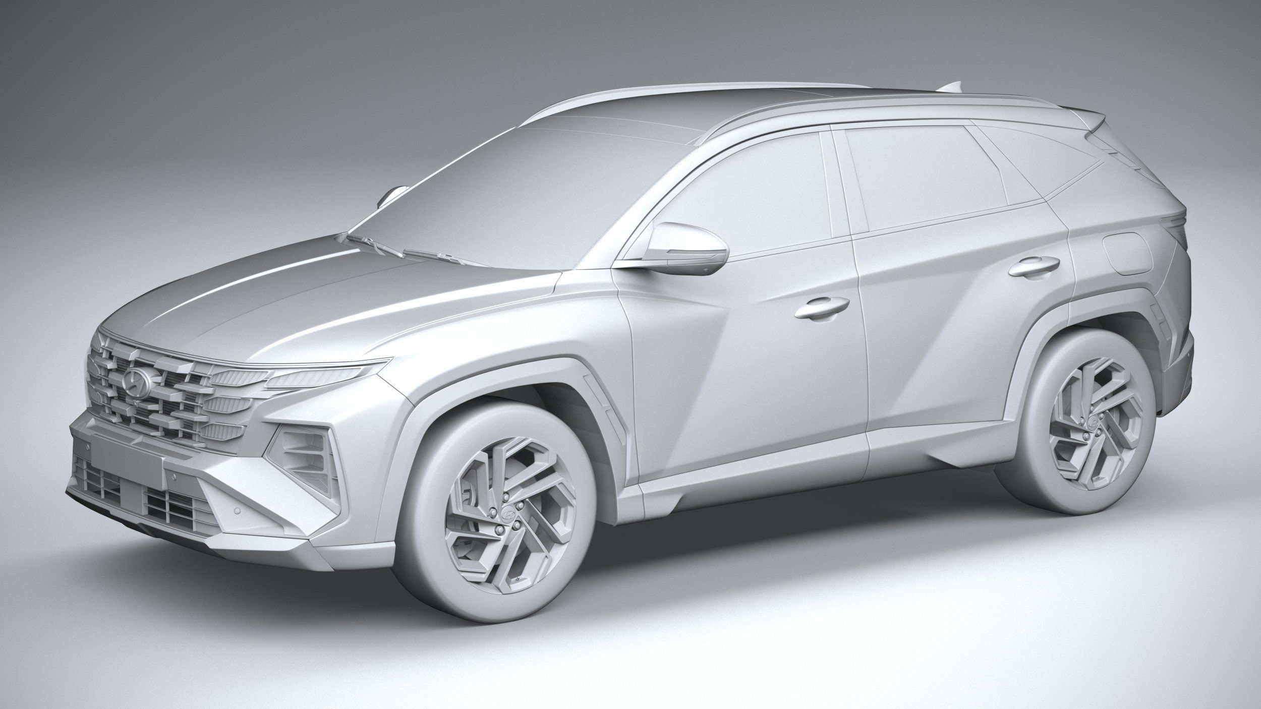 Hyundai Tucson 2024 3D model_19