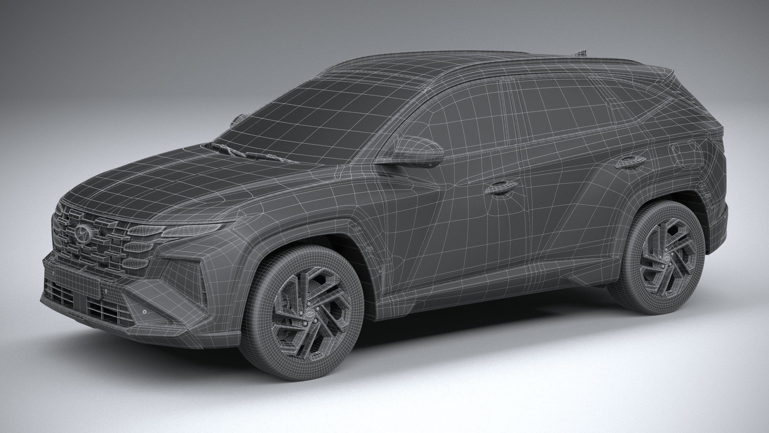 Hyundai Tucson 2024 3D model_28