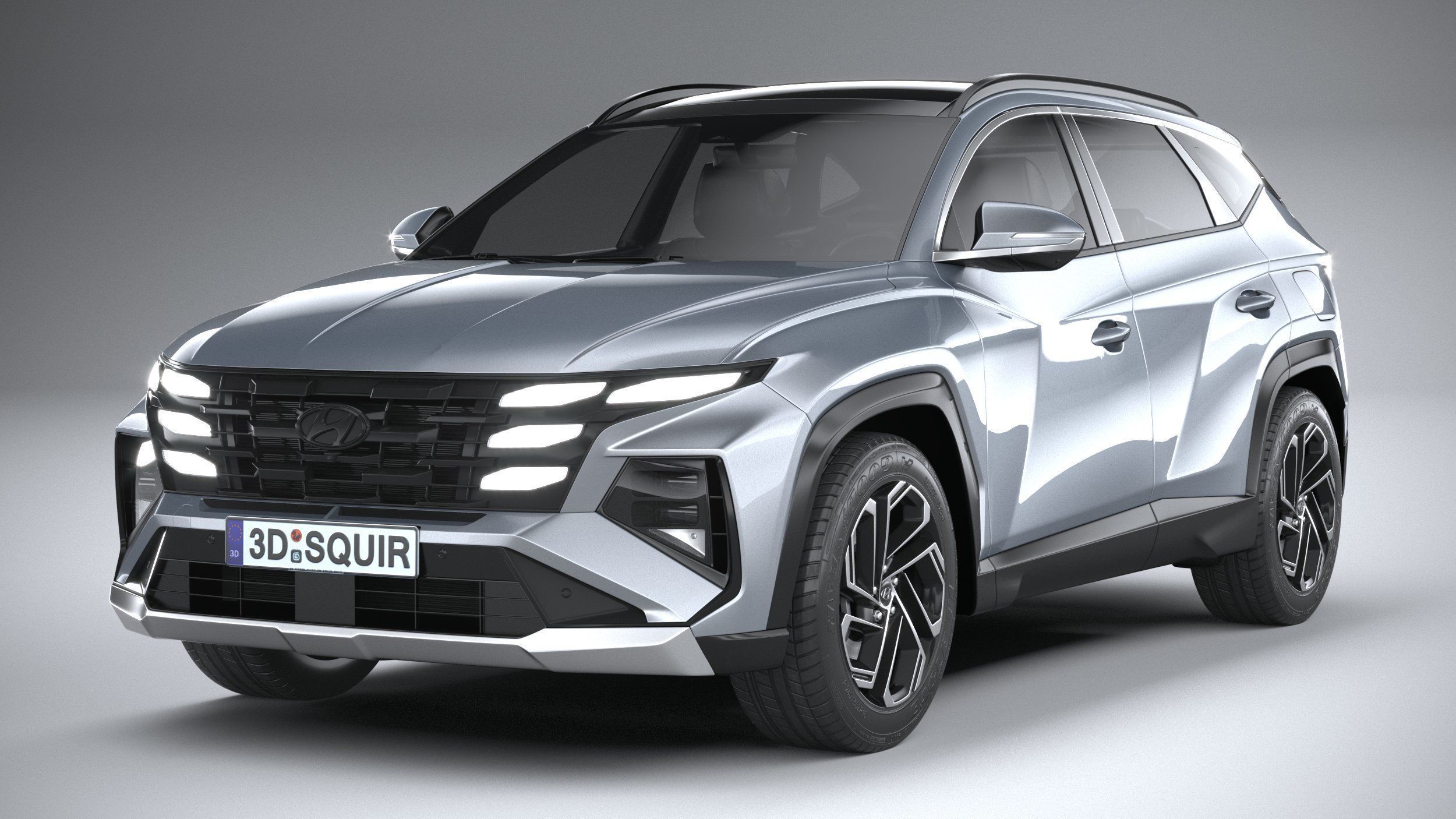 Hyundai Tucson 2024 3D model_2