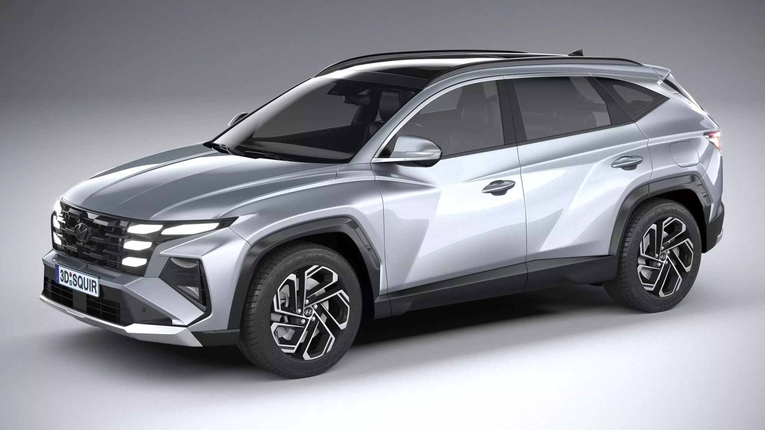 Hyundai Tucson 2024 3D model_0