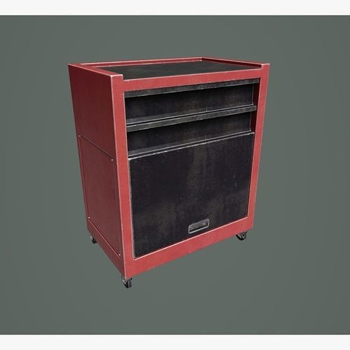 Tool Box 01 Low-poly 3D model