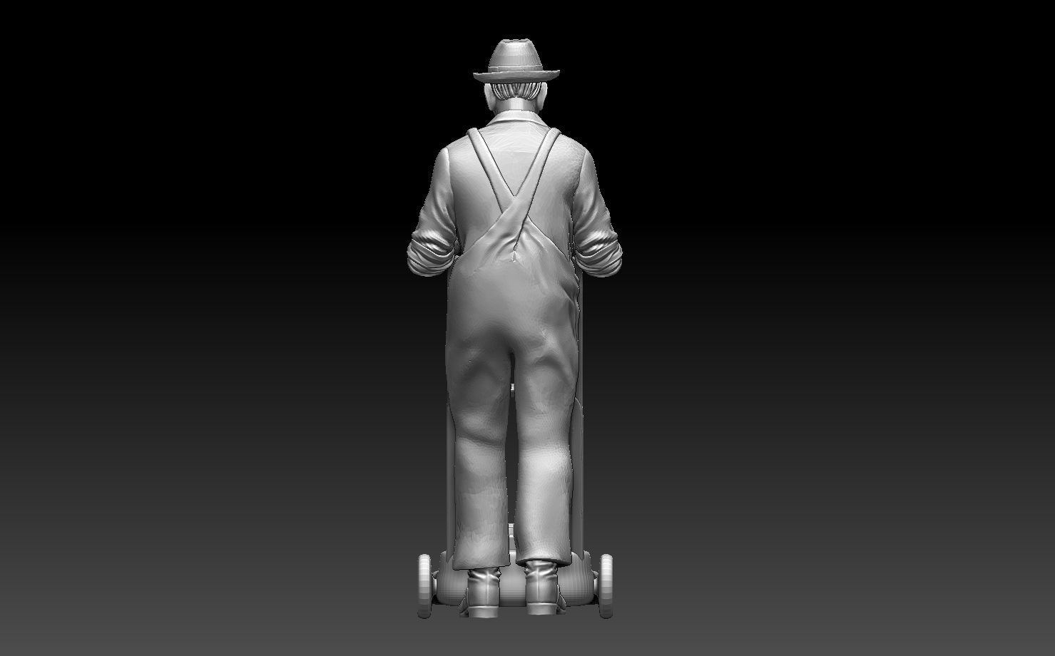 gardener  man 3D print model_18