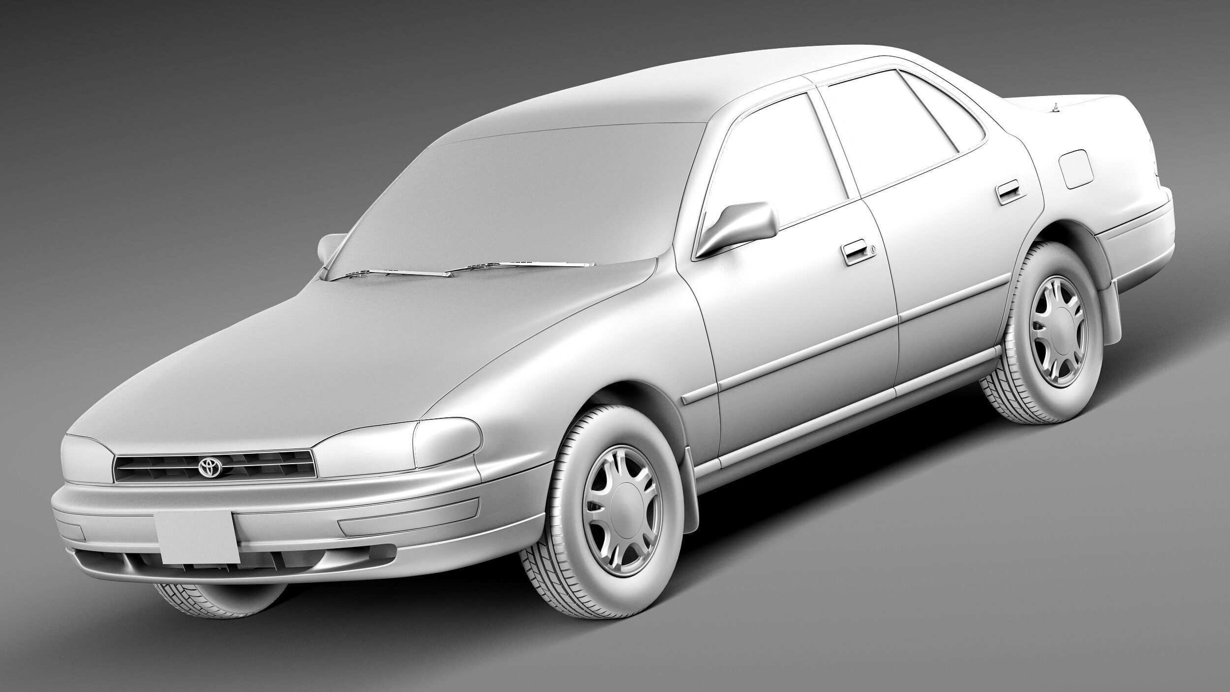 Toyota Camry 1992-1996 3D model_8