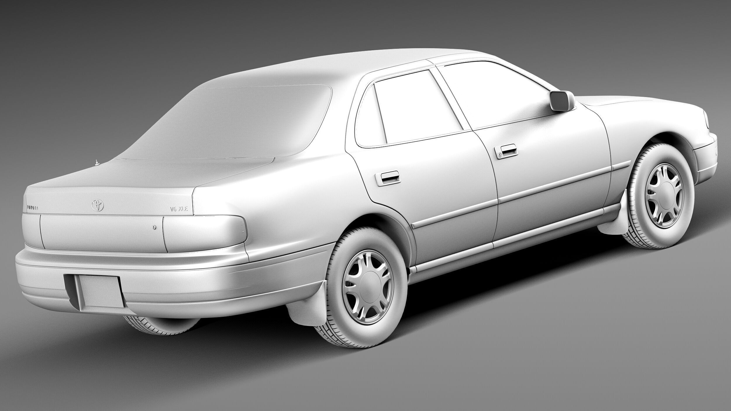 Toyota Camry 1992-1996 3D model_12