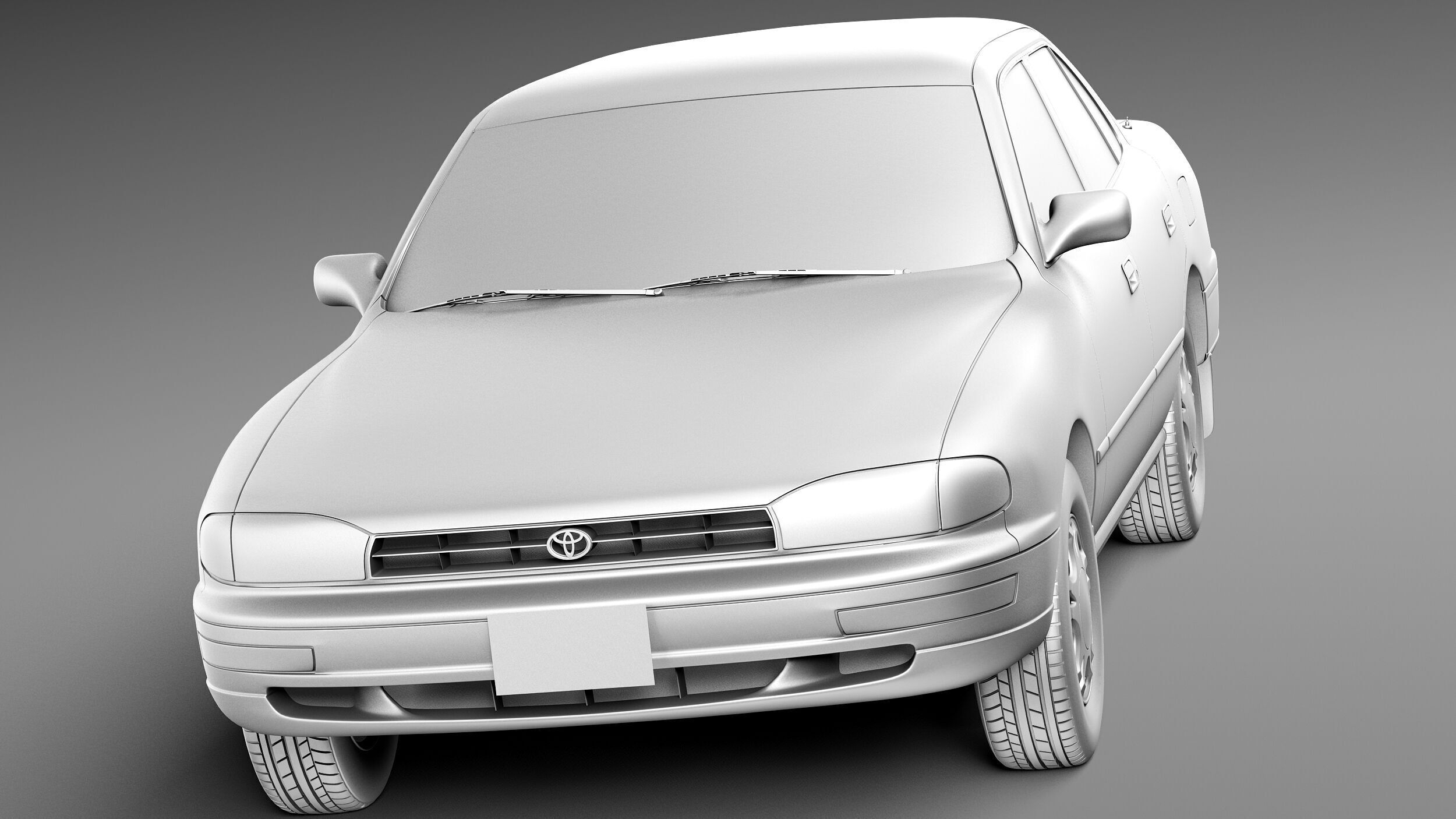 Toyota Camry 1992-1996 3D model_9
