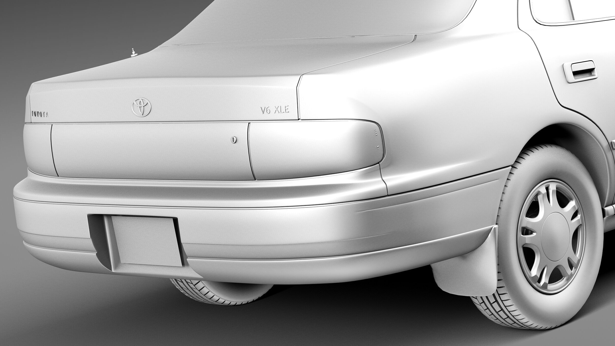 Toyota Camry 1992-1996 3D model_11