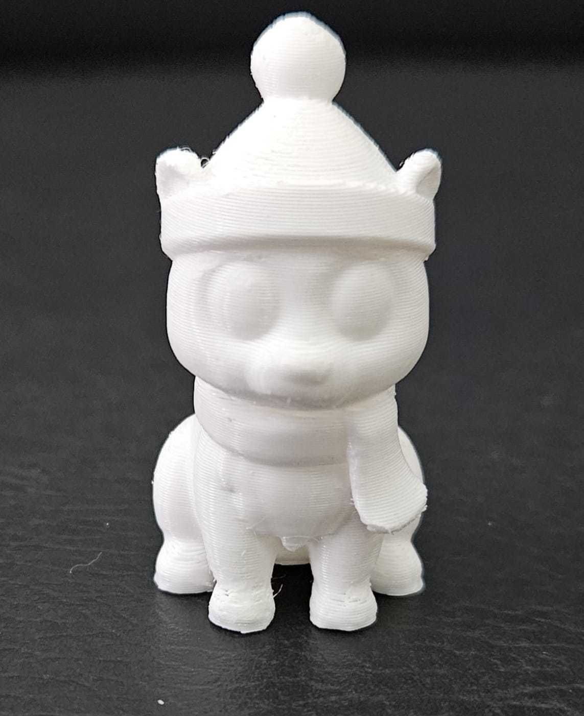 Xmas Polar Bear 3D print model_11