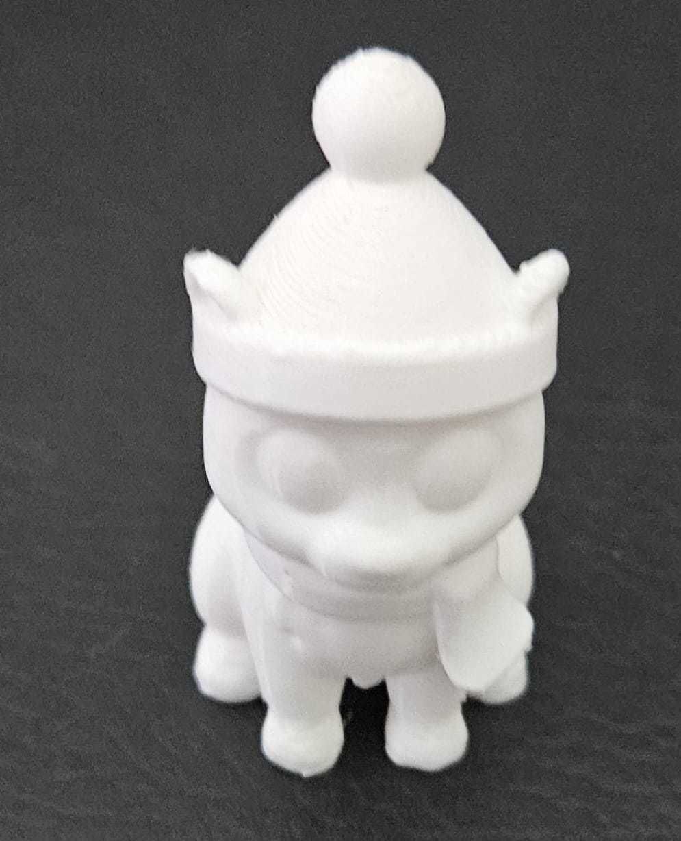 Xmas Polar Bear 3D print model_12