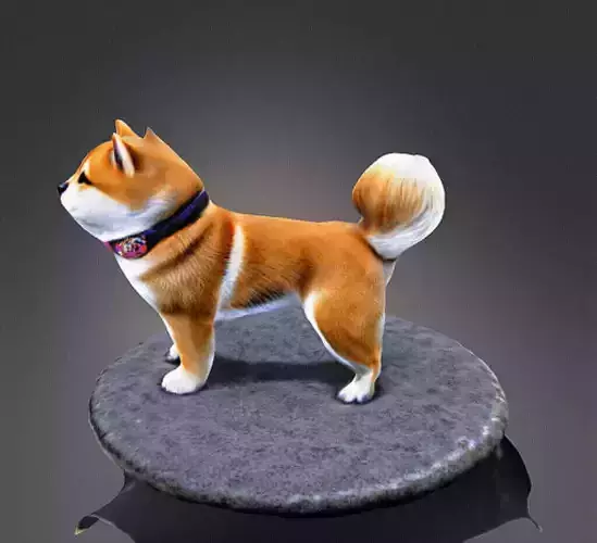 Shiba Inu 3D print model